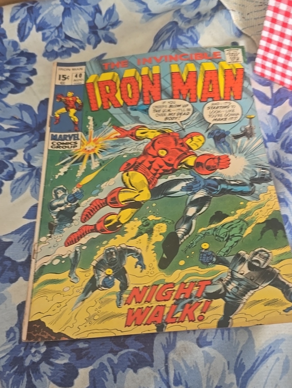 Iron Man #40  Silver Age Marvel Comic Book